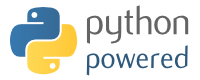 Python Powered (courtesy of The Python Foundation: http://www.python.org/community/logos)
